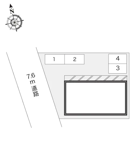 ★手数料０円★蒲郡市神明町　月極駐車場（LP）